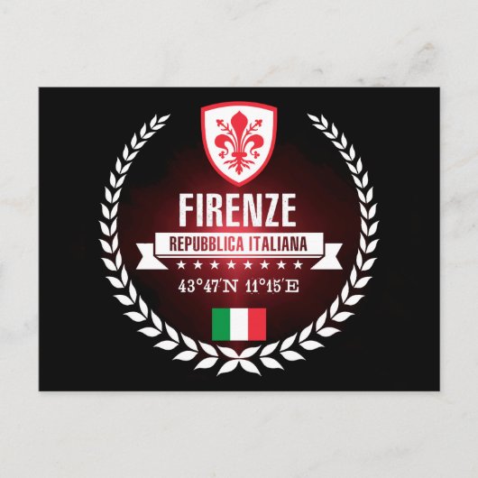 Firenze Postkarte (Vorderseite)