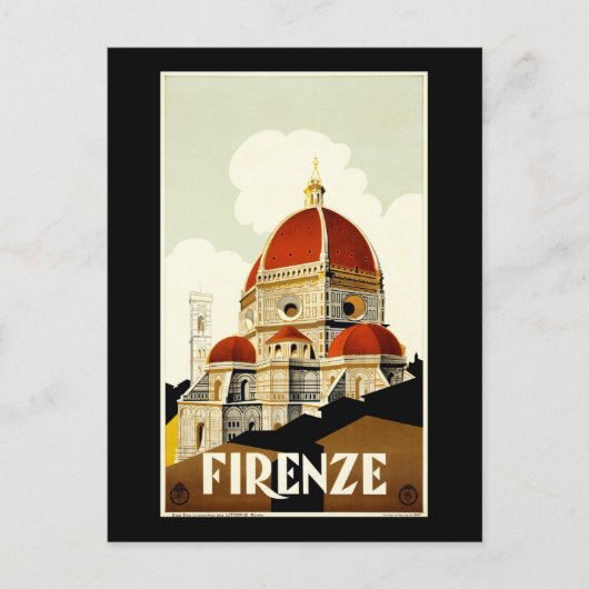 Firenze Postkarte (Vorderseite)