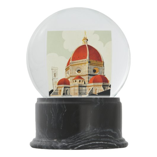 Firenze Schneekugel (Rückseite)