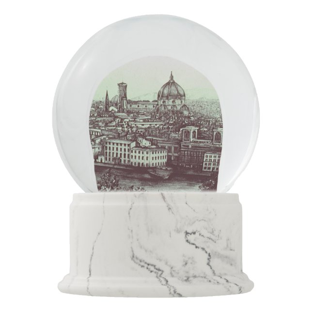 Firenze Schneekugel (Vorderseite)
