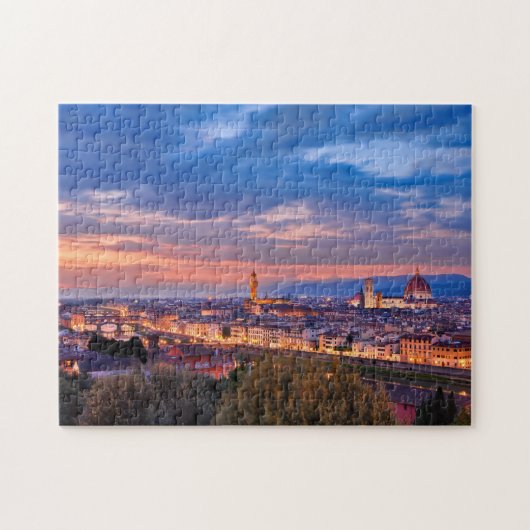 Firenze Sunset Puzzle (Horizontal)