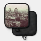 Firenze Topflappen (Vorderseite/Rückseite)