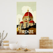 Firenze Travel Poster (Küche)