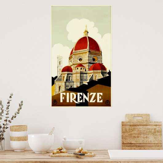 Firenze Travel Poster (Küche)