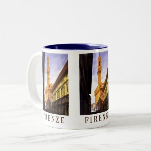 Firenze Zweifarbige Tasse (Vorderseite Links)