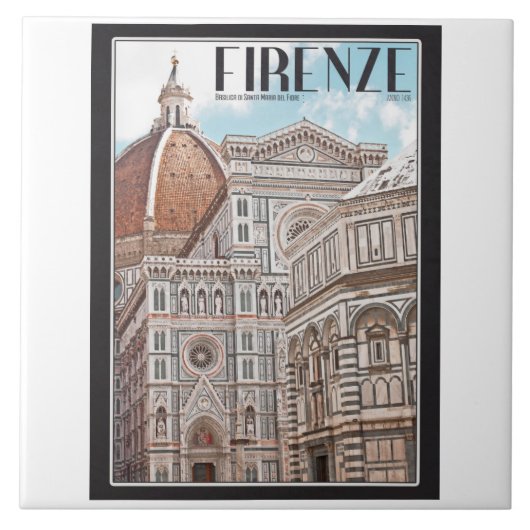 FirenzeDuomo Fliese (Vorderseite)