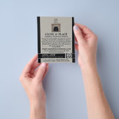 Fireplace Design, Chimney Sweeping Service Flyer (Gruppe)