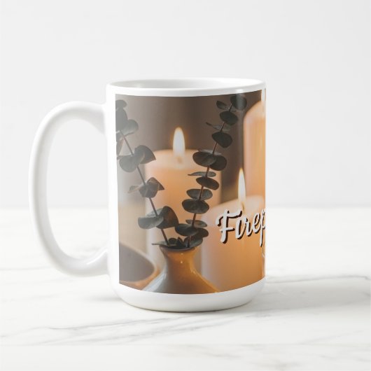 Fireplace Vibes Ceramic Mug | Cozy Cabin Mug  Kaffeetasse (Links)