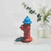 FIREPLUG POSTKARTE (Stehend Vorderseite)