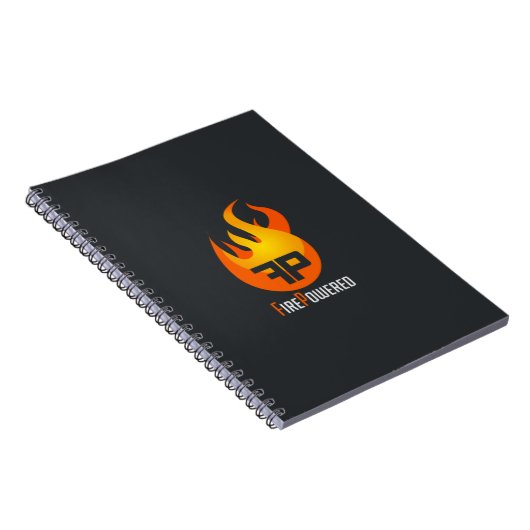 FirePowered Logo-Notizbuch Notizblock (Rechte Seite)