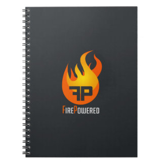FirePowered Logo-Notizbuch Notizblock