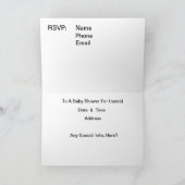 Fireruck Baby Shower Einladungen Anpassen! (Innenseite)