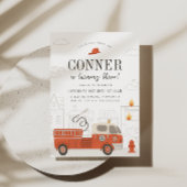 Fireruck Birthday Einladung Fireman Einladung