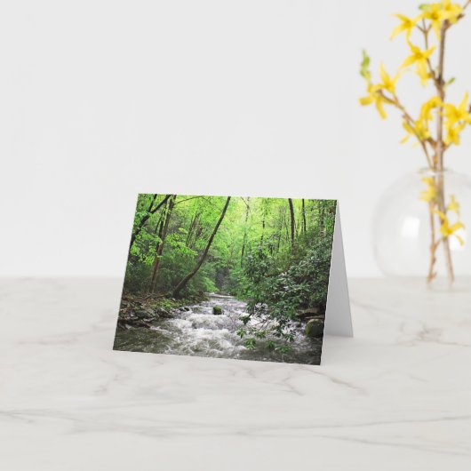 Fires Creek Karte (Gelbe Blume)