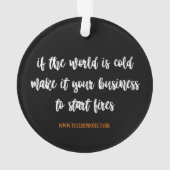 firestarter Verzierung Ornament (Rückseite)