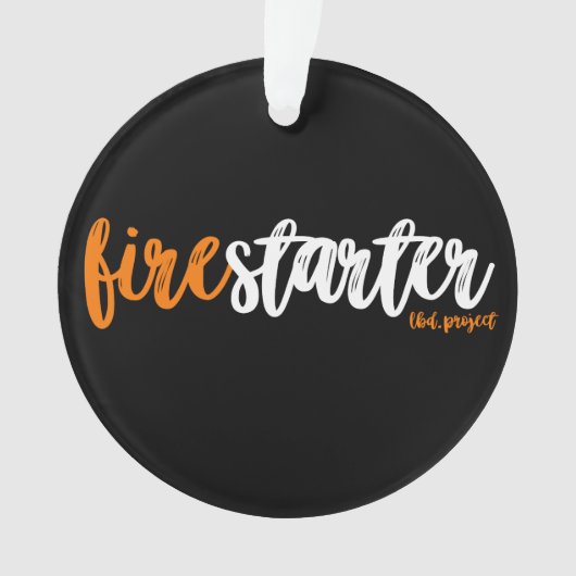 firestarter Verzierung Ornament (Vorderseite)