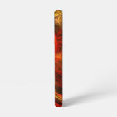 Firestorm Abstract Art Samsung Galaxy Hülle (Linke Seite)