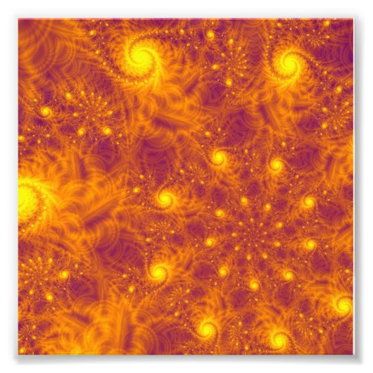 Firestorm Abstrakt Art Foto drucken (Vorne)