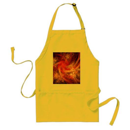 Firestorm Abstrakt Art Schürze (Vorne)