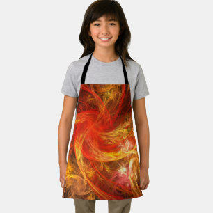 Firestorm Abstrakt Art Schürze