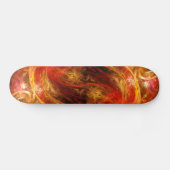 Firestorm Abstrakt Art Skateboard (Horizontal)
