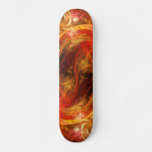 Firestorm Abstrakt Art Skateboard (Vorderseite)
