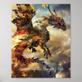 Firestorm Dragon Puzzle Poster (Vorne)