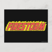 Firestorm-Logo Postkarte (Vorderseite)