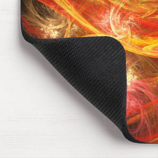 Firestorm Nova Abstract Art Mousepad (Ecke)