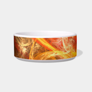 Firestorm Nova Abstrakt Art Cat Bowl Napf
