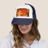 Firestorm Nova Abstrakt Art Hat Truckerkappe (Beispiel)