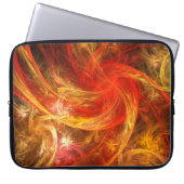 Firestorm Nova Abstrakt Art Laptop-Sieb Laptopschutzhülle (Vorderseite)