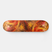 Firestorm Nova Abstrakt Art Skateboard (Horizontal)