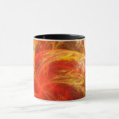 Firestorm Nova Abstrakte Kaffee Tasse (Zentrum)