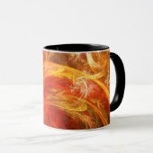 Firestorm Nova Abstrakte Kaffee Tasse (VorderseiteRechts)