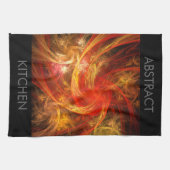 Firestorm Nova Abstrakte Küche Handtuch (Horizontal)