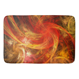 Firestorm Nova Abstrakte Kunst Badematte