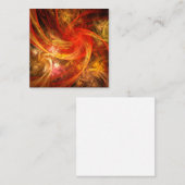 Firestorm Nova Abstrakte Kunst Begleitkarte (Vorne/Hinten)