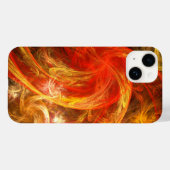 Firestorm Nova Abstrakte Kunst Case-Mate iPhone Hülle (Rückseite (Horizontal))