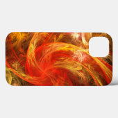 Firestorm Nova Abstrakte Kunst Case-Mate iPhone Hülle (Rückseite (Horizontal))