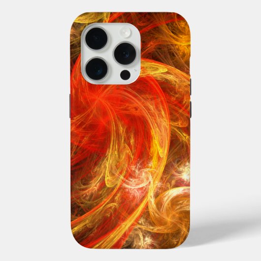 Firestorm Nova Abstrakte Kunst Case-Mate iPhone Hülle (Rückseite)