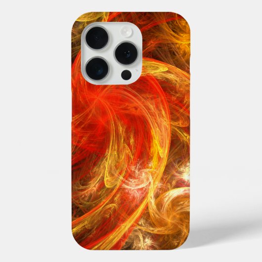 Firestorm Nova Abstrakte Kunst Case-Mate iPhone Hülle (Rückseite)