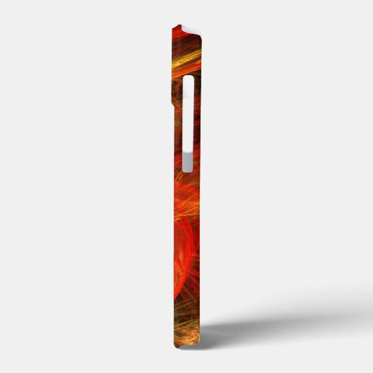 Firestorm Nova Abstrakte Kunst Case-Mate iPhone Hülle (Rückseite / Links)