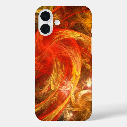 Firestorm Nova Abstrakte Kunst Case-Mate iPhone Hülle (Rückseite)