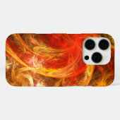 Firestorm Nova Abstrakte Kunst Case-Mate iPhone Hülle (Rückseite (Horizontal))