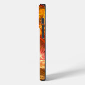 Firestorm Nova Abstrakte Kunst Case-Mate iPhone Hülle (Rückseite / Links)