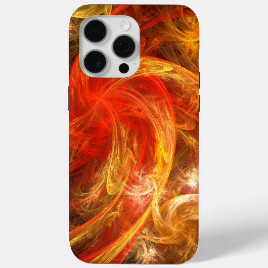 Firestorm Nova Abstrakte Kunst Case-Mate iPhone Hülle (Rückseite)