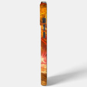 Firestorm Nova Abstrakte Kunst Case-Mate iPhone Hülle (Rückseite / Links)