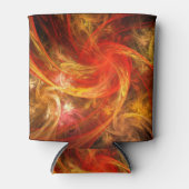 Firestorm Nova Abstrakte Kunst Dosenkühler (Vorderseite)