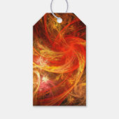 Firestorm Nova Abstrakte Kunst Geschenkanhänger (Vorderseite)